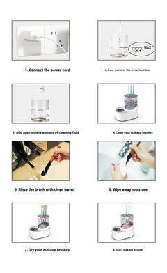 Electric Makeup Brush Cleaner & Dryer