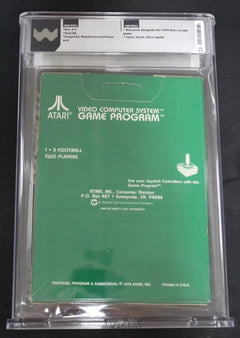 Atari New Sealed Football Video Game (1978) WATA 8.5