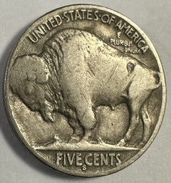 1935-PD&S 5C Buffalo Nickel F-XF Lot # BN 1935-PD&S “FREE SHIPPING “