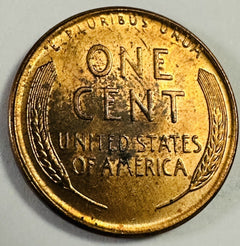 1950-D 1C RD Lincoln Wheat Cent Uncirculated As Pictured Lot# LP 1950-D Unc.