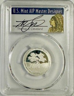 Lot Of 2 2020-S Salt River Bay NP Silver Quarter PR70DCAM(1st Strike & FDOI)#901