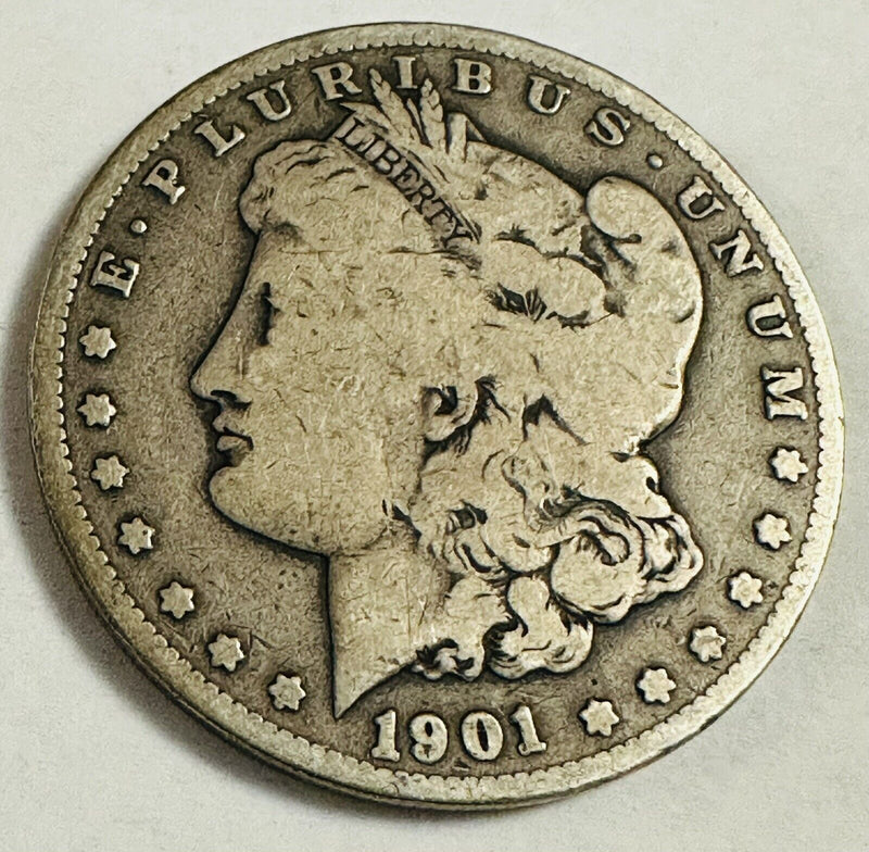 1901-O $1 Morgan 90% Silver Dollar As Pictured # MSD 1901-O