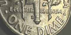 1964-D Roosevelt Dime - BU Gem -Uncirculated - 90% Silver Lot # RD 1964-D BU (2)