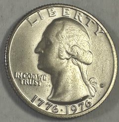 Wow! 1776-1976 DCAM  PROOF & BU PAIR!  BOTH SILVER GEM BU RARE SET Lot #1976(2)