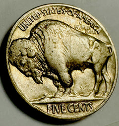 1937-P 5C Buffalo Nickel ~XF ~ Bold Date As Pictured # BN 1937-P XF BD