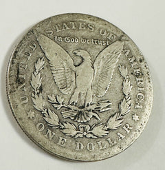 1878 Morgan Silver Dollar Reverse 1878 -7TF - First Year # MSD 1878 7TF