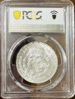 1967 Mo Mexico Silver Peso PCGS MS66 KM-459 # MP 1967-Mo MS66 #04