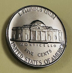 1957 Proof Jefferson Nickel Bu - Lustrous Gem Full  Steps As Pic. #JN 1957 P8402