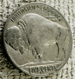1936 s (1-coin) buffalo nickel Fine With Almost Full Horn # BN 1936-S -#2