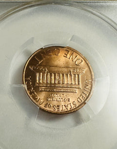 1974-D Lincoln Cent PCGS MS65RB ( Hard Finding In Red Brown) #OA 35