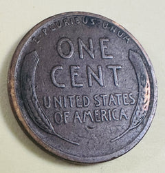 1912 (P) Lincoln Wheat Cent/Penny - F Fine to VF Very fine As Pictured #LP 1912P