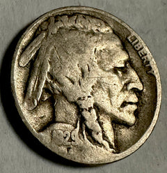 1929-D 5C Circulated Buffalo Nickel Better Date Lot #1929-D