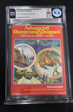 Intellivision New Sealed Dungeons & Dragons Video Game (1983) WATA 9.2 A++ Seal