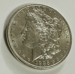 1886-P Morgan Silver Dollar BU Uncirculated As Pictured # MSD 1886-PBU U