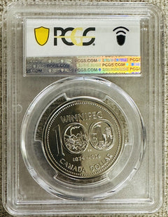 1974 Canada $1 PCGS  PL68 High Grade Single Yoki Ni # OA76 (Proof-like Spotless)