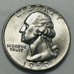 1959-D 25C Washington Quarter BU (lowest Price) #543-58