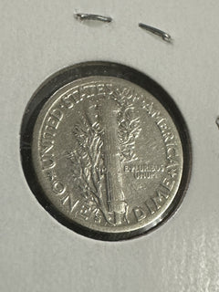 1928-S Mercury Dime - Scarce  Choice F-XF As Pictured Semi-key Date # MD 1928-S