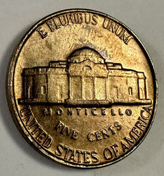1946 Jefferson Nickel Gem Bu Uncirculated Lightly Toned # JN 1946 L TD