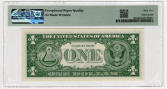 US Silver Certificate 1957B $1 NOTE Fr#1621 (SA Block) PMG 65 EPQ GEM UNC