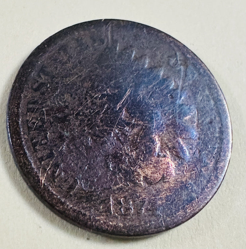 1874 Indian Head Cent As Pictured # IHP 1874 AP