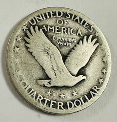 1925-P Standing Liberty Silver Quarter VF W/ Full Date As Pictured # SLQ1925P VF