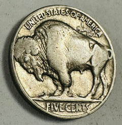 1929-P 5C Buffalo Nickels W/ Full Bold Date & Almost Full Horn # BN #22