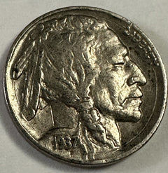 Wow! 1937 Buffalo Nickel - VF/XF (1-coin) Lot # BN 1937 VF-XF “Low Price”