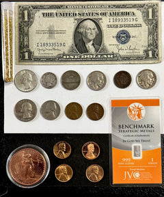 Gold silver Dollar  Mercury Washington proof Buffalo Wartime Indian & More #07