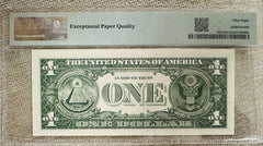 1957B $1 Silver Certificate Fr. 1621 (SA Block) - PMG 58 EPQ(lowest Price)