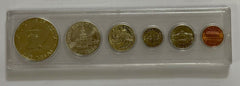 6-coin Set Including 3 Silver Proof & Gem Bu( Eisenhower, Kennedy & Washington)
