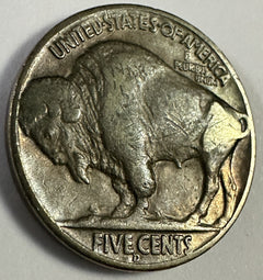 1937-D BUFFALO NICKEL ~ XF~NICE W/ Full Date & Mint Mark #BN 1937-D XF Error