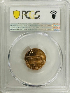 1964  LINCOLN MEMORIAL CENT RARE GOLD SHIELD LABEL  PCGS PR68RD # OA 63
