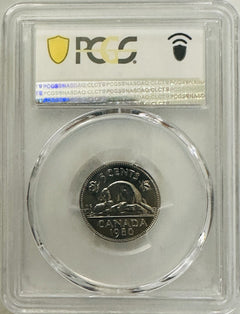 1980 Canada 5C PCGS PL67 (proof Like) (low Price)