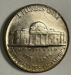 1954 D Jefferson Nickel Choice-Gem Bu Uncirculated Lot # T 4204 “FREE SHIPPING “