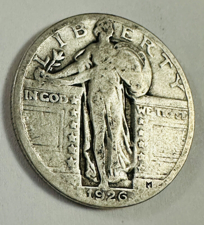 1926-P Philadelphia Mint Silver Standing Liberty Quarter As Pictured # SLQ 1926P