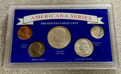 American Series President Coin Collection -5 Coins- Uncirculated (Dime Toned)