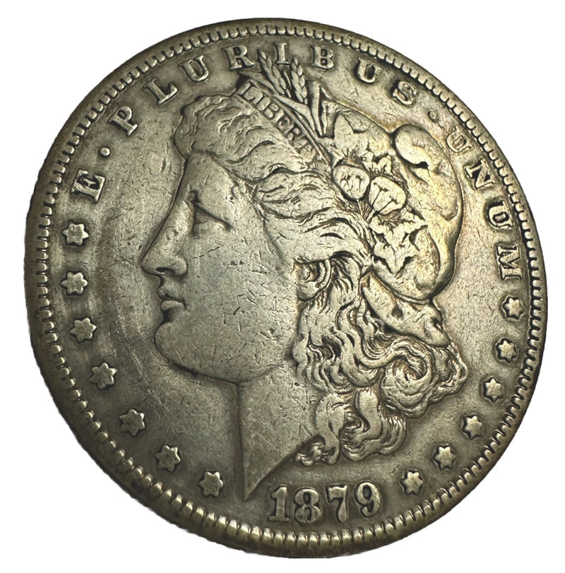 1879-S $1 Morgan 90% Silver Dollar Circulated Coin Lot # 1879-S