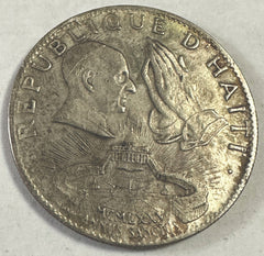 1975 Republic Of Haiti Holy Year 50 Gourdes 