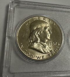 1957 Whitman Holder 5-coin Set Lot # 1957