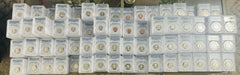 50% Off Extreme Sale Lot Of 10 CANADA  Coins PR69DCAM/PL 65 (READ DESCRPTN.) #7