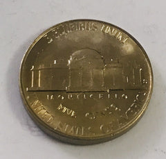 1946-S Jefferson nickel with natural toned lot # JN 01