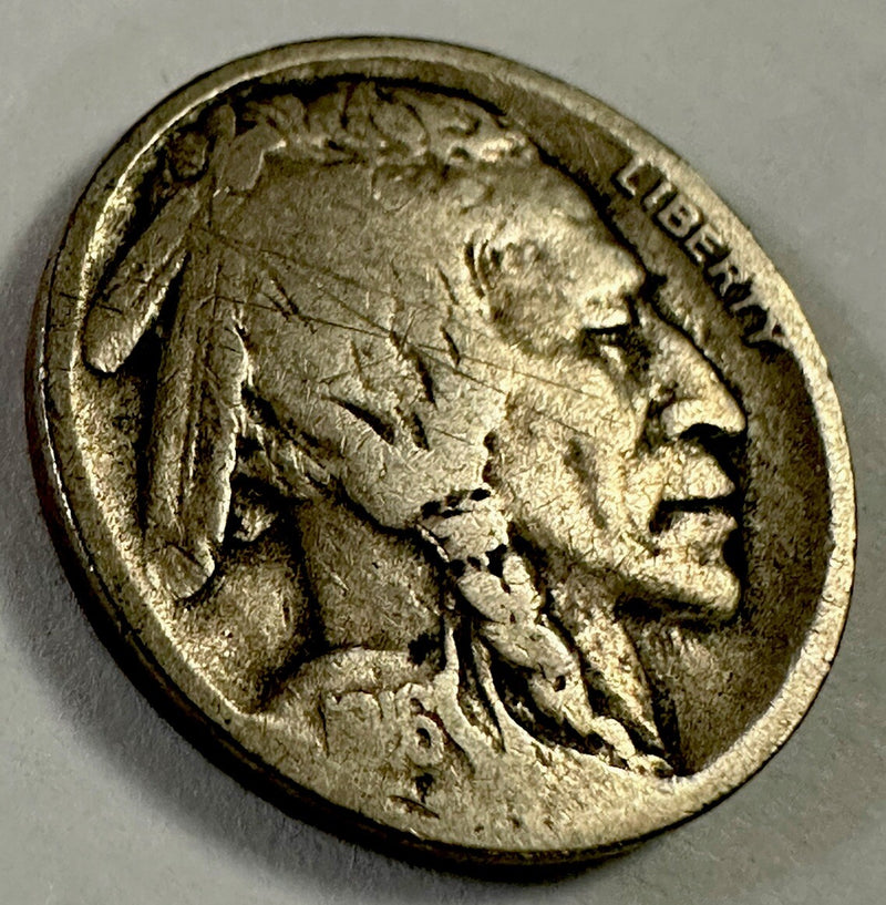 1916-S 5C Buffalo Nickel Full Date Lot # BN 1916-S FD