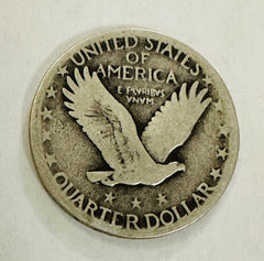 1928 S Standing Liberty Quarter US Coin Beautiful Circulated # SLQ 1928-S #03