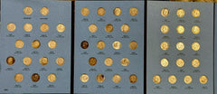 Lot Of 50 Silver Roosevelt Dimes Full Book (1946-1964) Rare Find