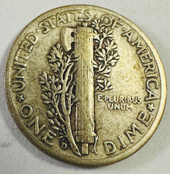 1943-D Mercury Dime XF Extremely Fine 90% Silver # MD 1943-D XF