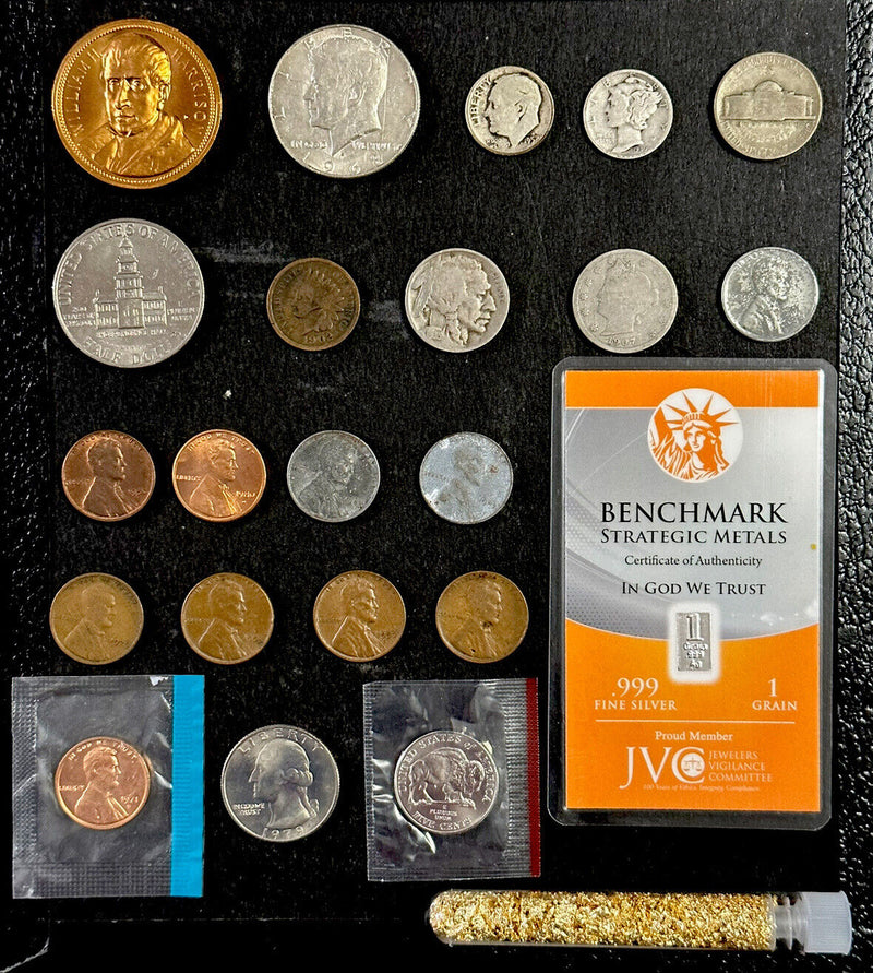 Silver, Gold, Kennedy, Wartime, Mercury, Roosevelt, Buffalo Indian & More #102