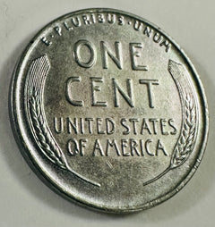 1943 Lincoln  Steel Wartime Cent - Superb BU W/ DD On 'LIBERTY' As Pic.# 1943 DD