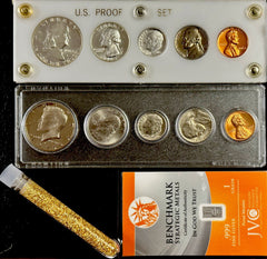 Coin Collection With Silver Gold  Silver Certif. Proof Set & Uncirculated Set#02