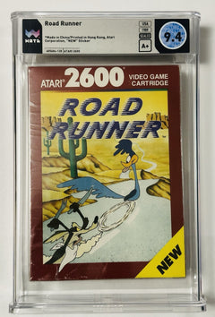 Atari 2600 ROAD RUNNER / WATA GRADED 9.4 A+ NEW Sealed! Vintage 1989