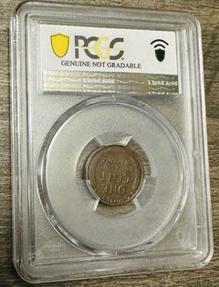 1922-D Lincoln Cent PCGS Graded GenuineLacquer-F Details Low Mintage